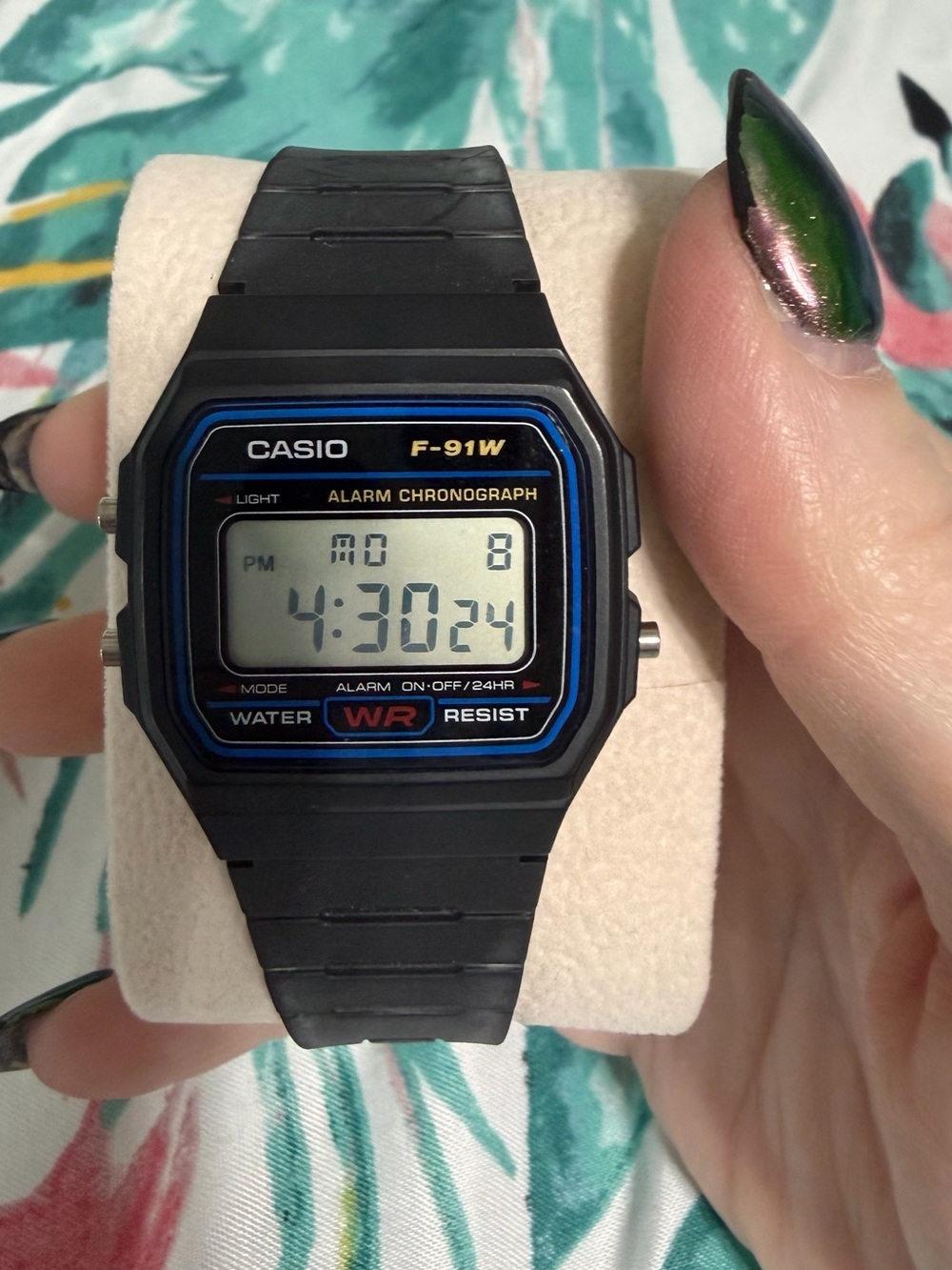 Vintage Casio F-91W watch